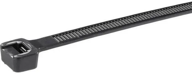 Main image of PLT2S-C4Y Cable Tie, Locking, Standard, Nylon 6.6, 7.4-Inch Length, Yellow (100-Pack)