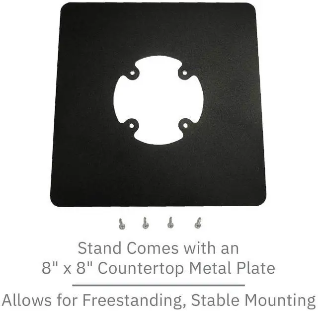 Alt view image 6 of 6 - DCCStands Freestanding Swivel and Tilt PAX A80 Terminal Stand