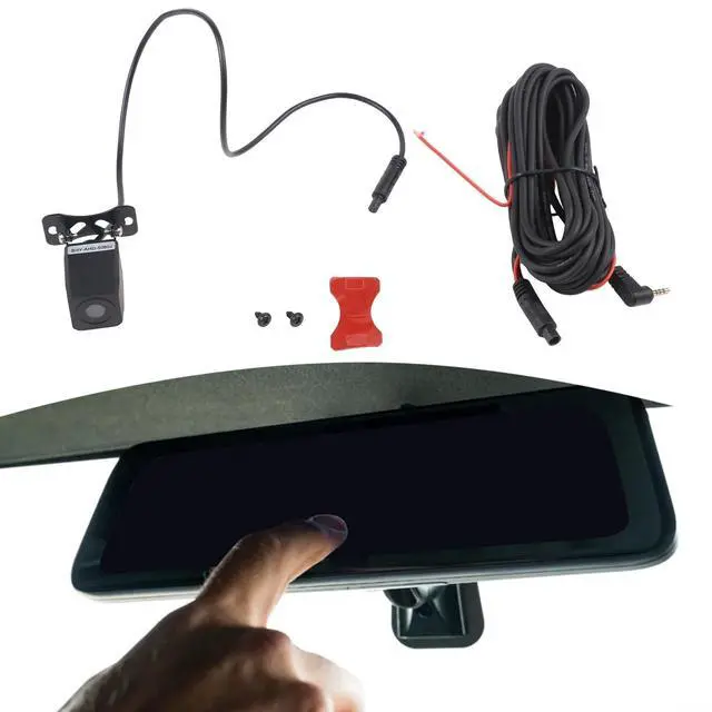 Alt view image 2 of 7 - Rear View Backup Camera 4 Pin 2.5mm Interface Rear View Camera 12V For DVR Parking Assistance Fits Most Cars Waterproof For Parking Assistance