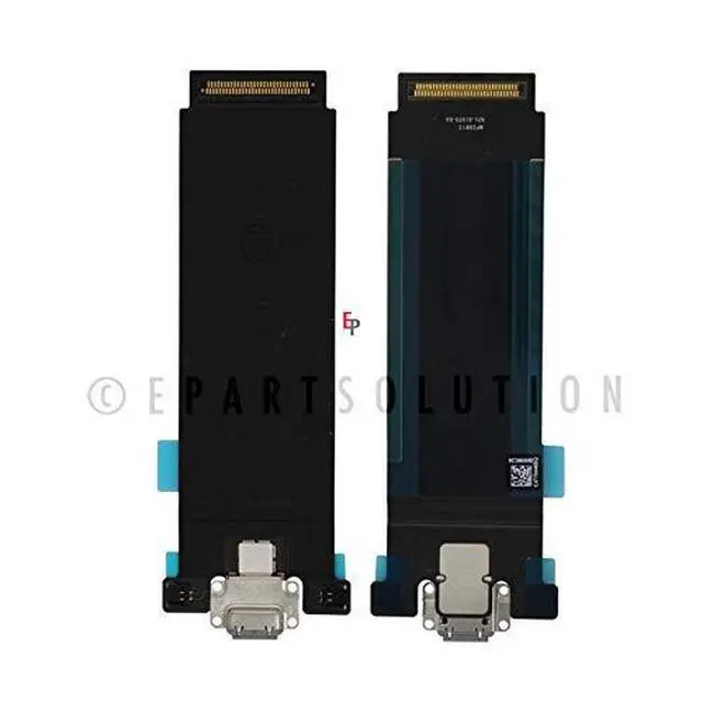 Alt view image 2 of 2 - ePartSolution Replacement Part for iPad Pro 12.9" 2nd Gen A1670 A1671 USB Charger Charging Port Dock Connector Flex Cable Ribbon USA (WiFi Ver. (Black))