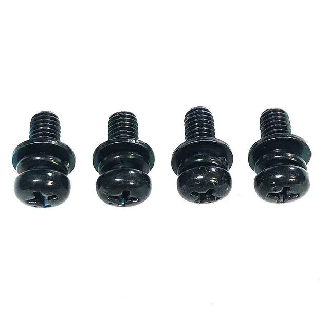Alt view image 2 of 3 - TV Base Stand Pedestal Leg Screws for Sony XBR-75X850F, XBR-75X900F | XBR-75X910C, XBR-85X850F Replacement