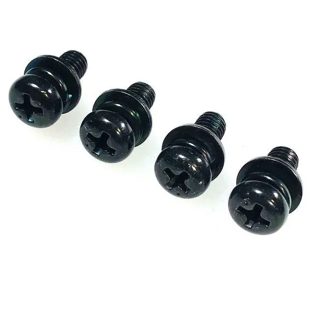 Alt view image 3 of 3 - TV Base Stand Pedestal Leg Screws for Sony XBR-75X850F, XBR-75X900F | XBR-75X910C, XBR-85X850F Replacement