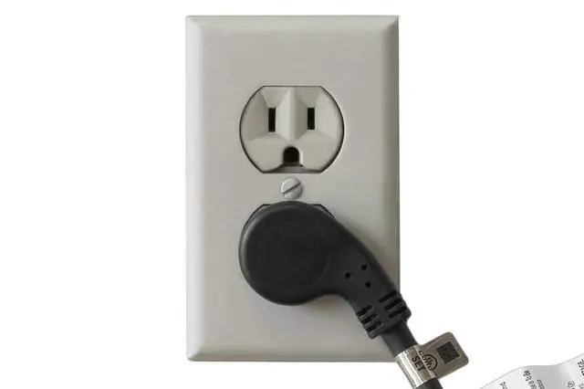Alt view image 2 of 7 - 1ft 16/3 AWG Ultra Low Profile NEMA 5-15P Right Angle to NEMA 5-15R Power Cord, Black