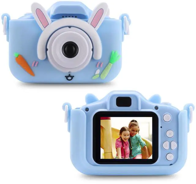 Main image of Kids Tech - Kids Camera 2" Screen for Joyful Moments - Snap 12MP Pics, Record 1080p HD Videos, Build in Games, Durable Drop-Proof Case, USB Rechargeable for Non-Stop Fun