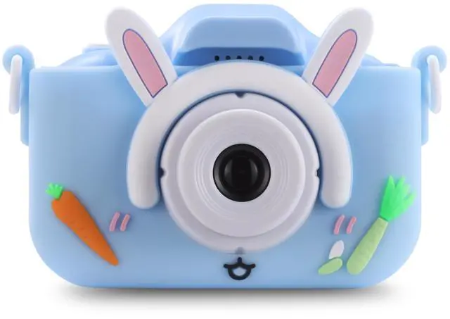 Alt view image 2 of 7 - Kids Tech - Kids Camera 2" Screen for Joyful Moments - Snap 12MP Pics, Record 1080p HD Videos, Build in Games, Durable Drop-Proof Case, USB Rechargeable for Non-Stop Fun
