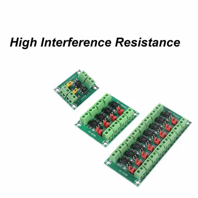 Alt view image 6 of 7 - 8PCS PC817 Optocoupler Isolation Board Voltage Converter Adapter Module 3.6-30V Driver Photoelectric Isolated Module Easy to Use(8 Channel)