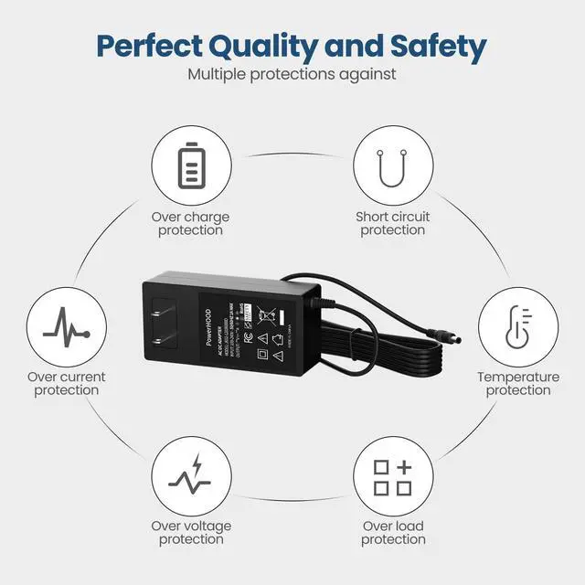 Alt view image 3 of 7 - 12V Adapter for Vox VT20X Valvetronix Modeling Combo Amp Guitar Amplifier | 12VDC DC12V 12volt 12.0 Volts Power Supply Cord Charger Cable PSU Mains