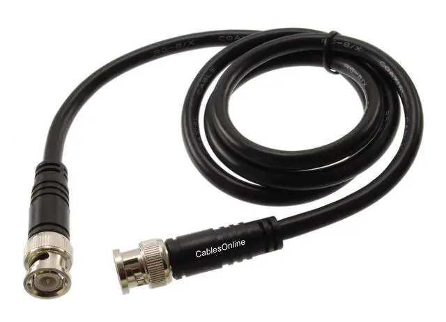 Alt view image 2 of 5 - CablesOnline, 3ft RG8X Pure Copper with BNC Male to BNC Male Connectors 50 ohm Coaxial Cable, R-BX003C