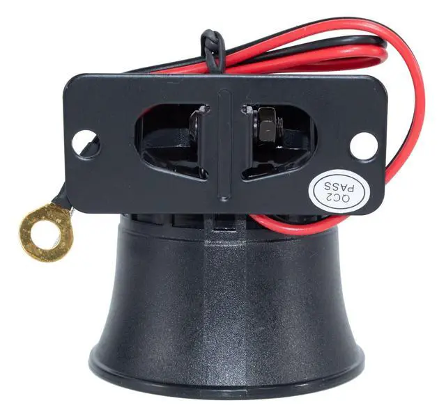 Alt view image 2 of 4 - 120 DB 6 Tone Mini Loud Siren Horn 12 Volt Universal 20W