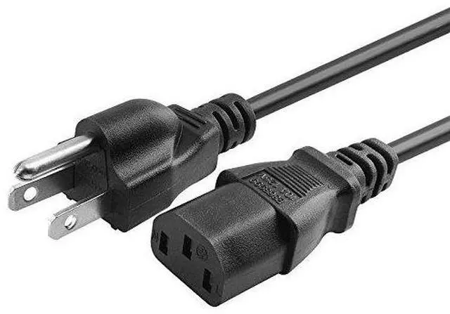 Main image of 6Ft 3 Prong AC Power Cord Cable for Dell Inspiron 3250 3268 3470 3647 3650 3668 3670 3847 5348 5675 5676 5680 660 660s NEMA 5-15P to IEC320C13