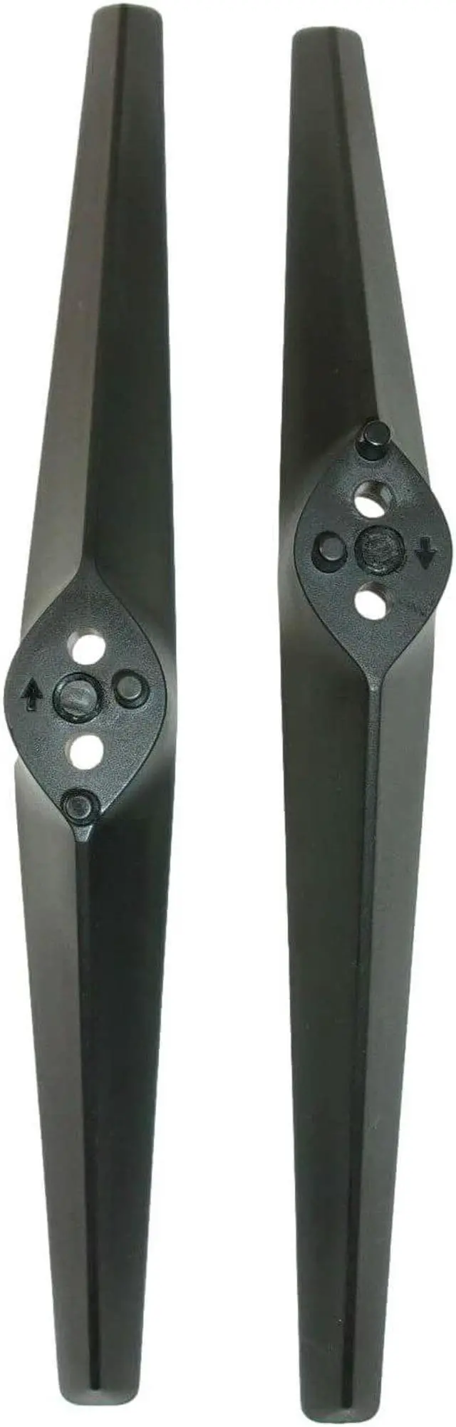 Alt view image 2 of 4 - OEM Replacement TV Base Stand Legs Compatible with Vizio Base Tabletop TVs Stand and TV Pedestal Feet sub for Vizio M-Series 55" 4K HDR Smart TV (M55Q6-J01), Screws Included (M55Q6-J01)