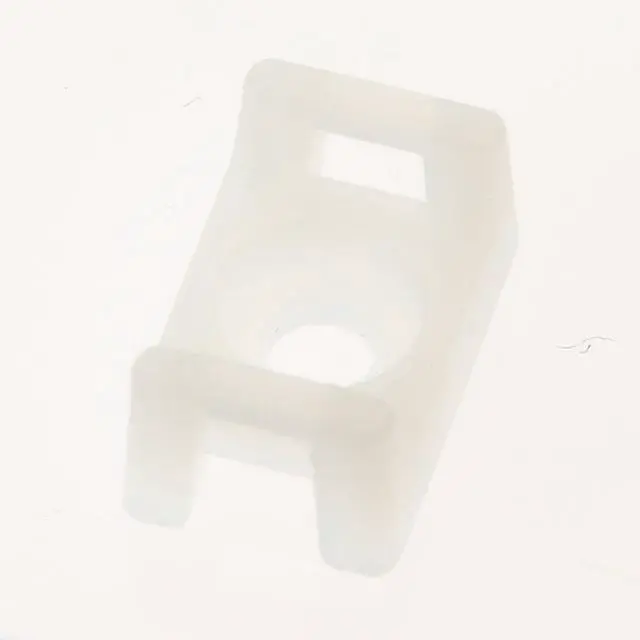 Alt view image 2 of 5 - TM3S8-C Cable Tie Mount, Screw Applied, #8 Screw Mounting Method, 0.32" Counterbore Diameter, 0.37" Height, 0.61" Width, 0.86" Length (Pack of 100)