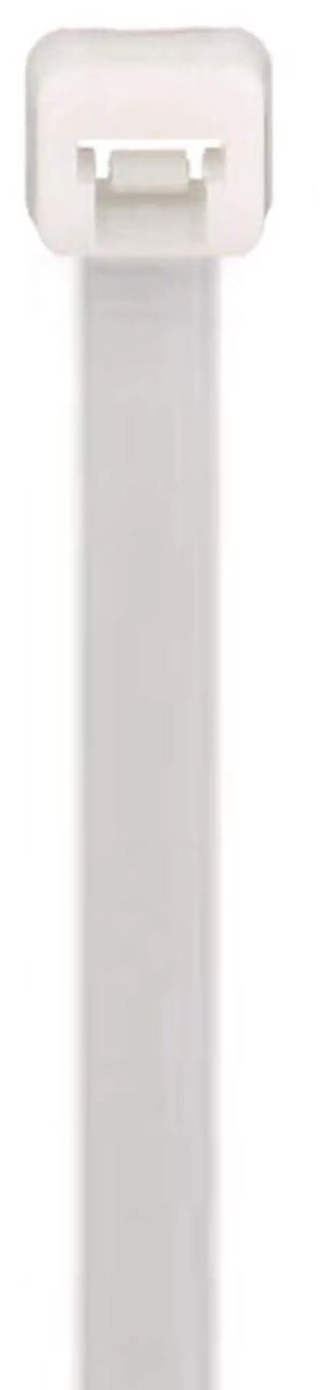 Main image of PLT4S-C Pan-Ty Locking Tie, Standard, 14.5-Inch Length, Nylon 6.6, Natural (100-Pack)