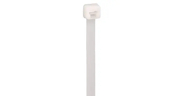 Alt view image 2 of 3 - PLT4S-C Pan-Ty Locking Tie, Standard, 14.5-Inch Length, Nylon 6.6, Natural (100-Pack)