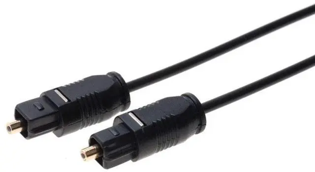 Main image of TOSLink Digital Audio Optic Cable SPDIF Speaker Wire (6FT, Black)