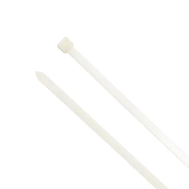 Alt view image 6 of 7 - 8-inch Natural Multi-Purpose Zip Tie, 120-lb Tensile Strength, UL 21S Listed, 1,000-Pack