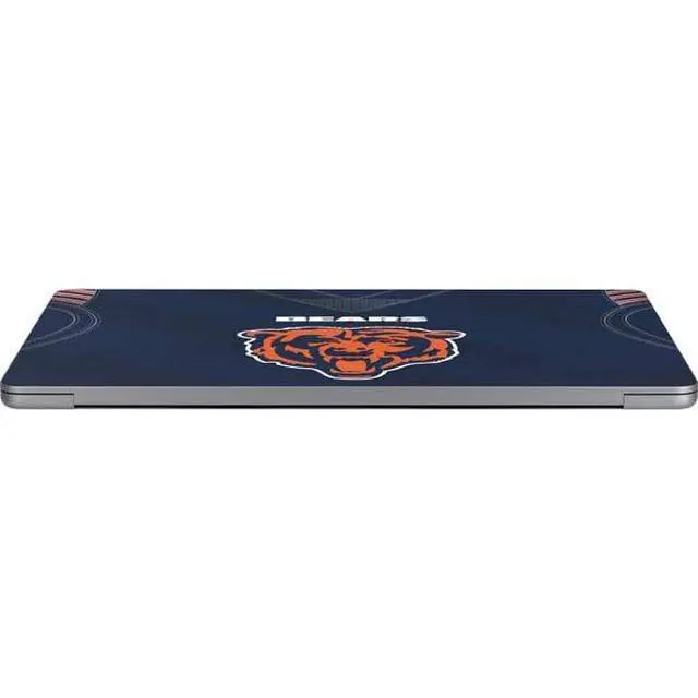 Alt view image 3 of 4 - Decal Laptop Skin Compatible with MacBook Air 13in M4 (2025) - Officially Licensed NFL Chicago Bears Team Jersey Design