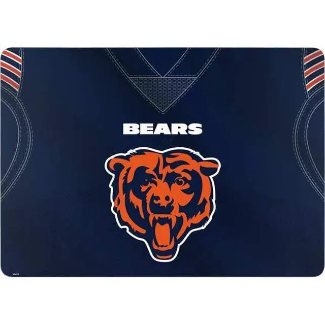 Alt view image 2 of 4 - Decal Laptop Skin Compatible with MacBook Air 13in M4 (2025) - Officially Licensed NFL Chicago Bears Team Jersey Design