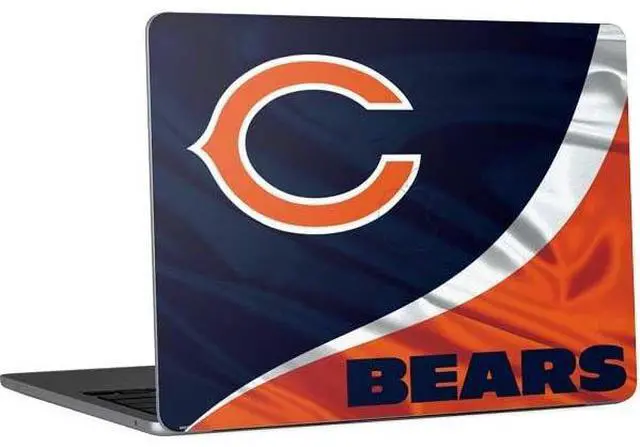 Main image of Decal Laptop Skin Compatible with MacBook Air 13in M4 (2025) - Officially Licensed NFL Chicago Bears Design