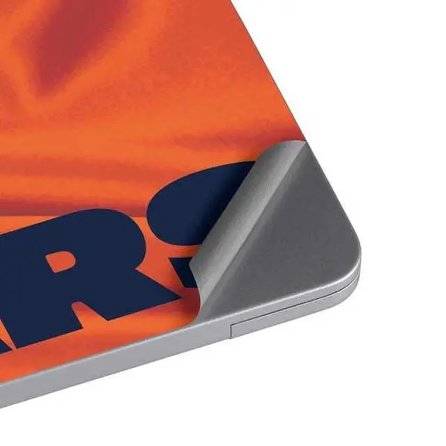 Alt view image 4 of 4 - Decal Laptop Skin Compatible with MacBook Air 13in M4 (2025) - Officially Licensed NFL Chicago Bears Design