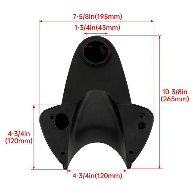 Alt view image 2 of 7 - Rear View Camera Housing Compatible with 2014-2018 Mercedes-Benz Sprinter Backup Camera Case