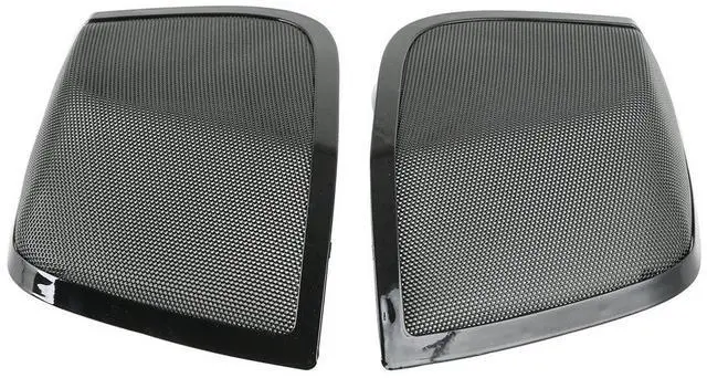 Alt view image 7 of 7 - 5x7" Saddlebag Lid Speaker Grill Fit for Harley 2014-2024 Davidson Touring FLT, FLHT, FLHTCU, FLHRC, Road King, Road Glide, Street Glide, Electra Glide, Ultra-Classic