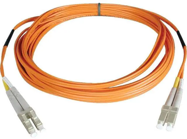 Main image of Duplex Multimode 62.5/125 Fiber Patch Cable (LC/LC), 2M (6-ft.)(N320-02M) Orange