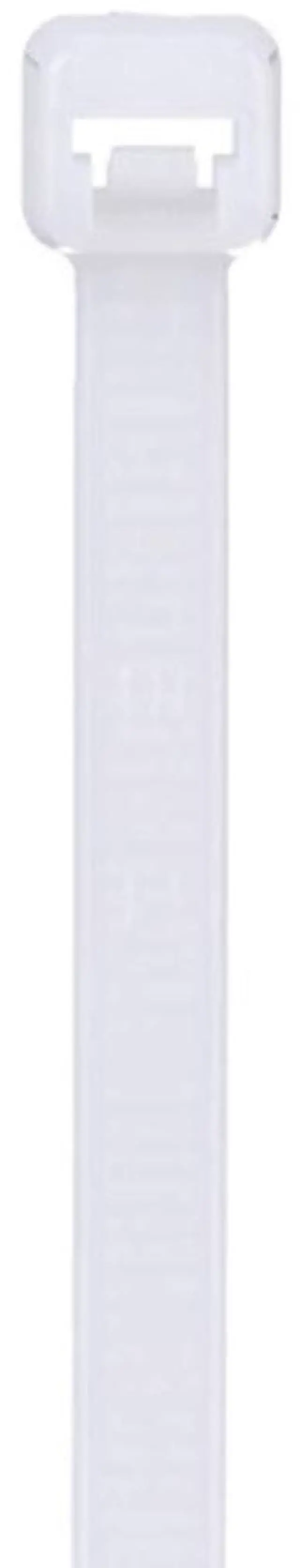 Main image of PLT1S-C Pan-Ty Locking Tie, Standard, 4.8-Inch Length, Nylon 6.6, Natural (100-Pack)