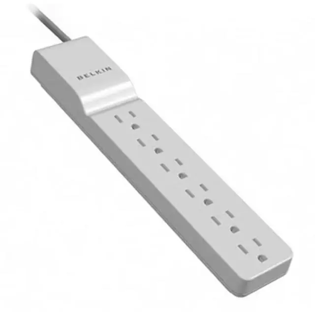 Main image of BE106000-2.5 6-Outlet Home/Office Surge Protector (2.5ft Cord)