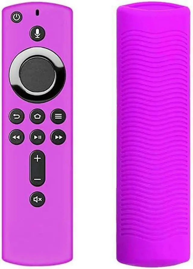 Main image of Silicone Skin Protective Cover Case for 2021 Amazon Fire TV Stick 4K 2nd Gen Alexa Remote Accessories (Rose)