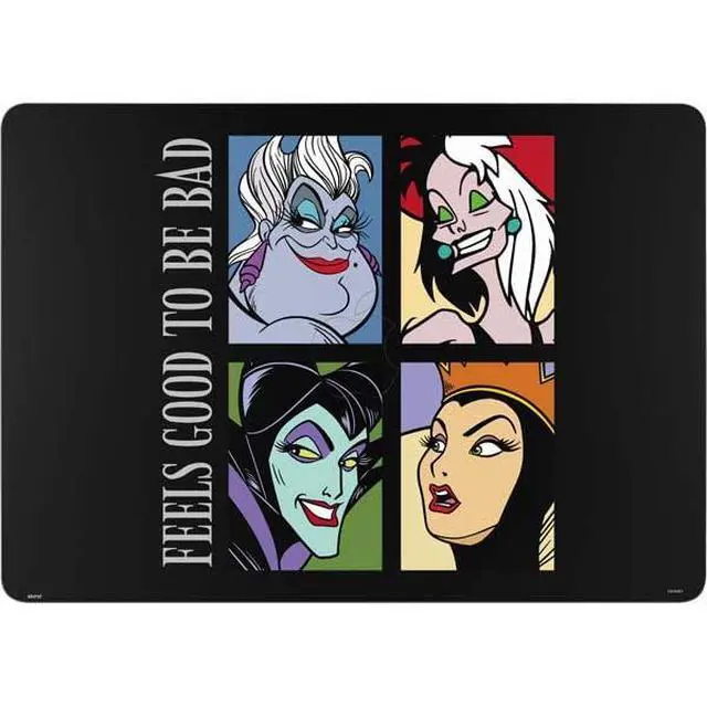 Alt view image 2 of 4 - Decal Laptop Skin Compatible with MacBook Air 13in M4 (2025) - Officially Licensed Disney Villains Characters Feels Good to Be Bad Design