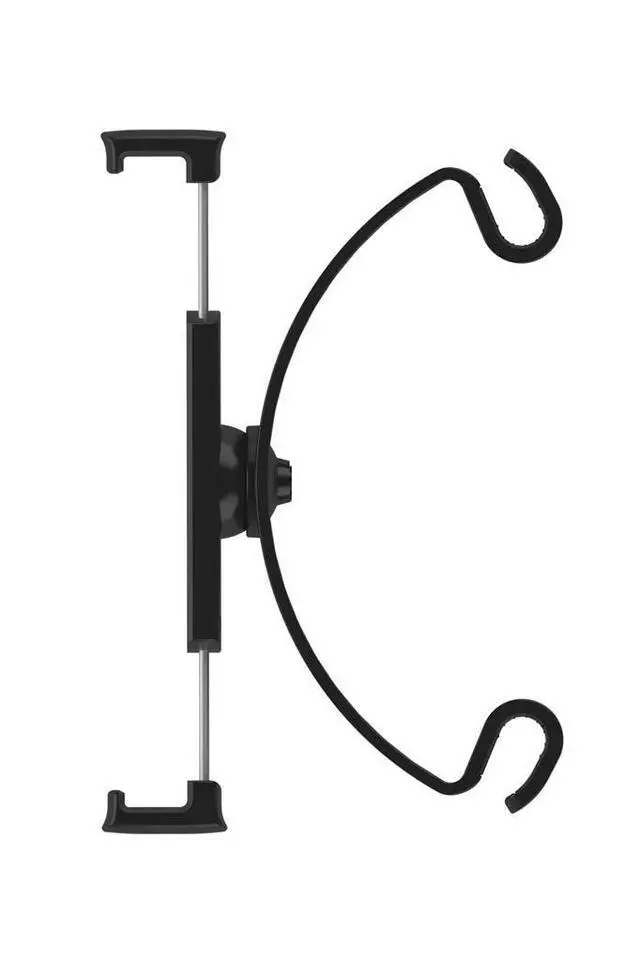 Alt view image 3 of 7 - Airvue | Car Headrest Tablet Mount for iPad mini, iPad Air, iPad Pro, Galaxy Tablets, Android Tablets, Kindle Fires and Surface Pros Tablet Stand | Black