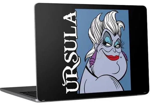 Main image of Decal Laptop Skin Compatible with MacBook Air 13in M4 (2025) - Officially Licensed Disney Villains Ursula Design