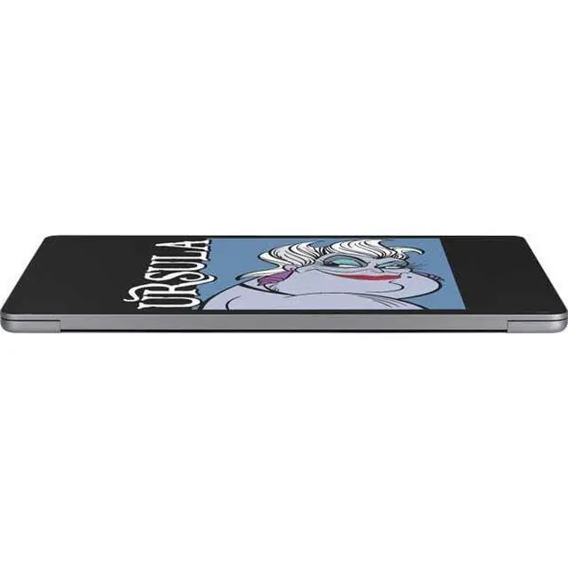 Alt view image 3 of 4 - Decal Laptop Skin Compatible with MacBook Air 13in M4 (2025) - Officially Licensed Disney Villains Ursula Design