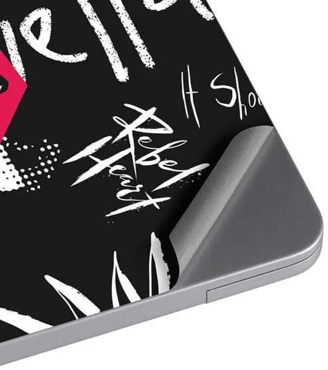 Alt view image 4 of 4 - Decal Laptop Skin Compatible with MacBook Air 13in M4 (2025) - Officially Licensed Disney Cruella (2021) Animated Pattern Design