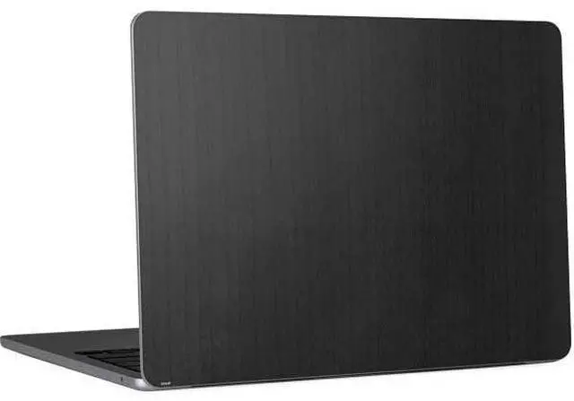 Main image of Decal Laptop Skin Compatible with MacBook Air 13in M4 (2025) - Ebony Wood Design