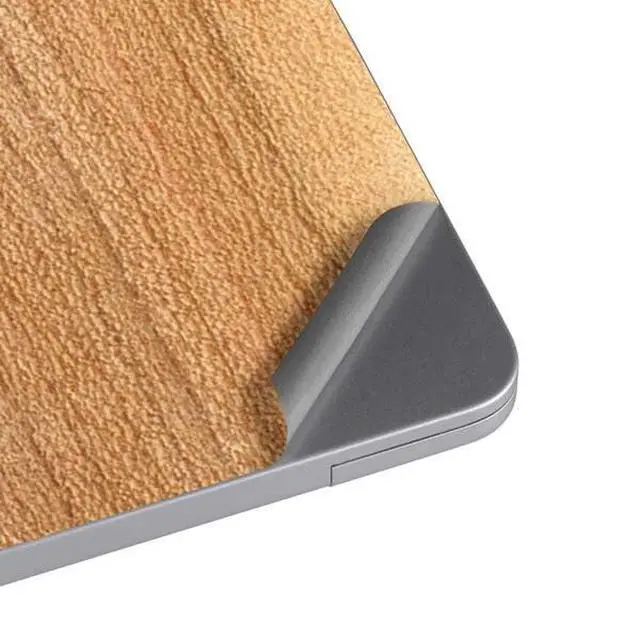 Alt view image 4 of 4 - Decal Laptop Skin Compatible with MacBook Air 13in M4 (2025) - Natural Wood Design
