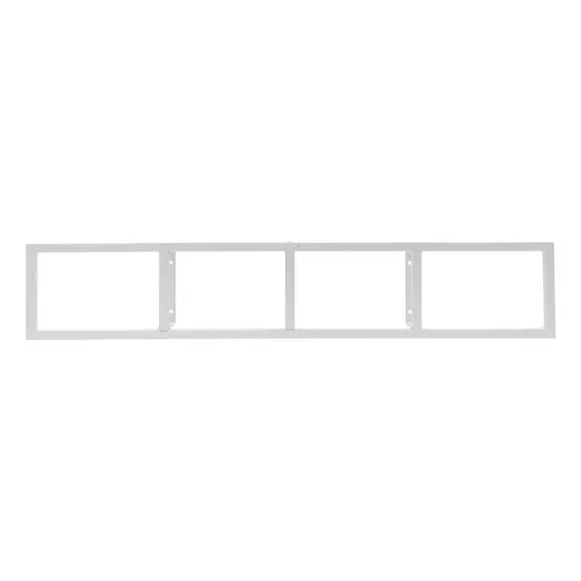 Alt view image 6 of 7 - Wall Mount 34 Inch Media Storage Rack, CD DVD Organizer Metal Shelf, Cube Storage Media Shelf and Video Game Organizer (3, White)