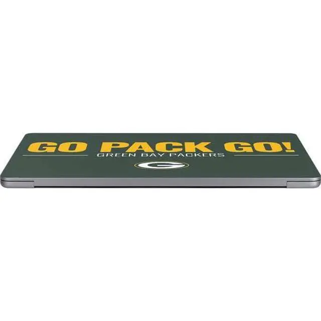 Alt view image 3 of 4 - Decal Laptop Skin Compatible with MacBook Air 13in M4 (2025) - Officially Licensed NFL Green Bay Packers Team Motto Design