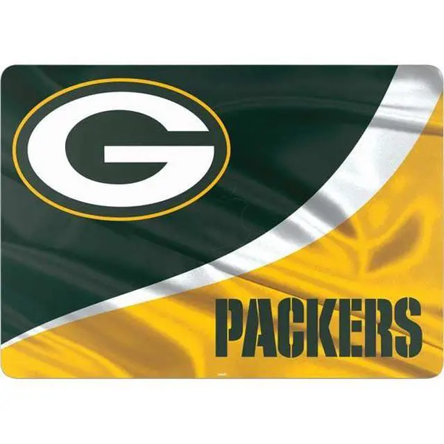 Alt view image 2 of 4 - Decal Laptop Skin Compatible with MacBook Air 13in M4 (2025) - Officially Licensed NFL Green Bay Packers Design