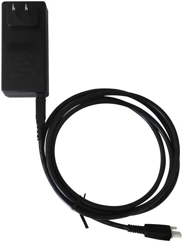 Main image of REPLACEMENT for SMPS002 Power Supply + 2 pole cable 1800mm Homeline Deskline DL IC Black 2 pin plug 1800mm