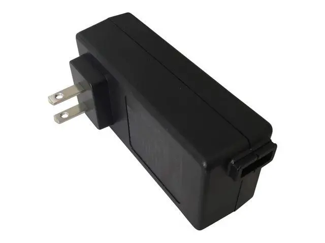 Alt view image 2 of 3 - REPLACEMENT for SMPS002 Power Supply + 2 pole cable 1800mm Homeline Deskline DL IC Black 2 pin plug 1800mm