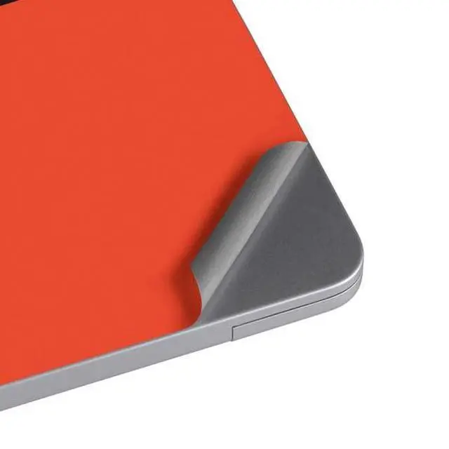 Alt view image 4 of 4 - Decal Laptop Skin Compatible with MacBook Air 13in M4 (2025) - Officially Licensed NFL Cincinnati Bengals Orange Performance Series Design