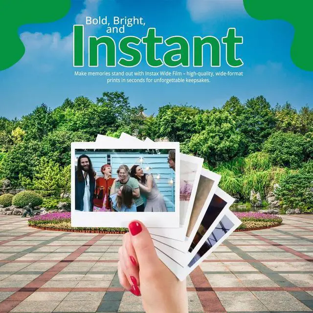Alt view image 7 of 7 - Instax Wide Instant Film Twin Pack - 3 Wide Pack (60 Sheets)