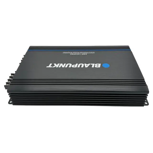 Alt view image 4 of 7 - 1504PRO Car Audio 4/3/2-Channel Full Range 2 Ohm Stable Amp Amplifier 1500 Watts Max | Slim and Compact