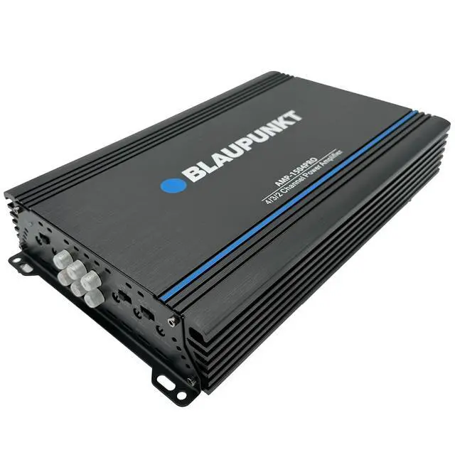 Alt view image 7 of 7 - 1504PRO Car Audio 4/3/2-Channel Full Range 2 Ohm Stable Amp Amplifier 1500 Watts Max | Slim and Compact