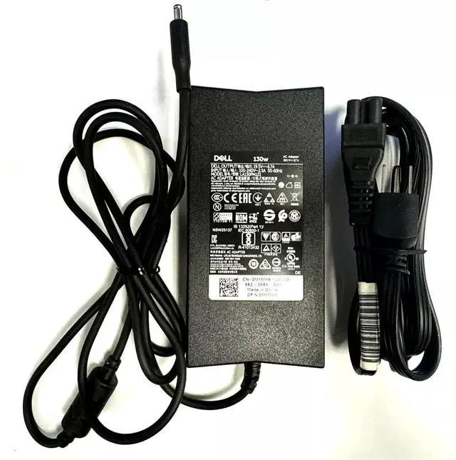 Main image of 130W AC Adapter Compatible with Genuine Dell Inspiron 7710 All in One 27" 7720 7700 7790 W21C W23C W24C W28C W29C Desktop 5400 5410 5420 5421 Power Supply Cord Battery Charger Cable PSU