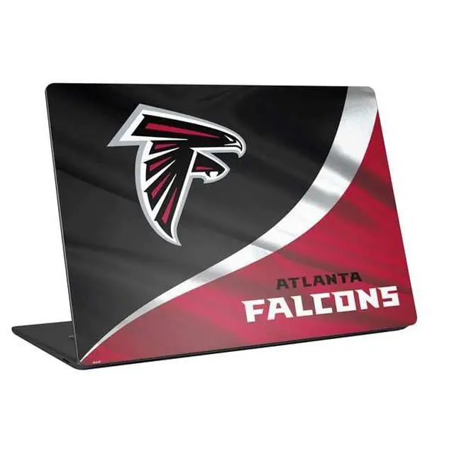Main image of Laptop Decal Skin Compatible with Universal Laptop 14in (11.4 x 8.2in) - Officially Licensed NFL Atlanta Falcons Design