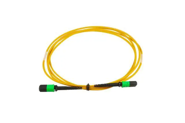 Alt view image 4 of 4 - MPO Cable, 12-Strand, OS2, LSZH, Type B, Female Key Up to Female Key Up, 15 Meters, 9 Micron, Singlemode, Yellow, UPC Polish, MTP/MPO Fiber Cable