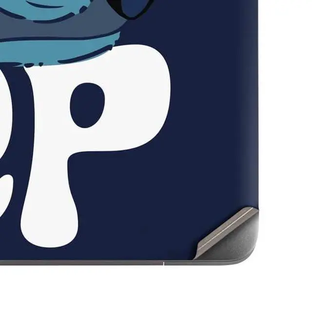 Alt view image 3 of 4 - Decal Laptop Skin Compatible with MacBook Air 13in (2020) - Officially Licensed Disney Lilo and Stitch Let Me Sleep Design
